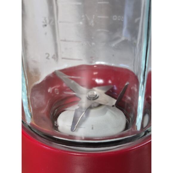 Genuine KitchenAid Blender KSB5 40oz/5 Cup Red Glass Replacement Pitcher - Picture 3 of 10